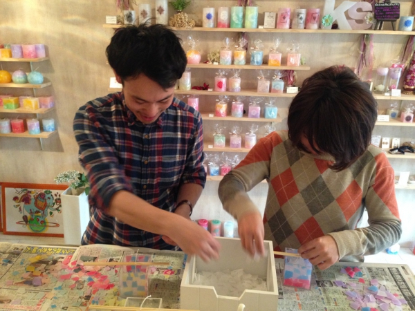 名古屋のキャンドル作り教室