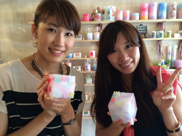 手作り体験＠名古屋のキャンドルショップKumushで可愛いキャンドルを作りませんか？