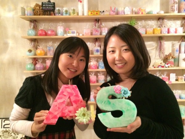 名古屋では友人の結婚式に手作りのキャンドルをプレゼントする方が増えています！