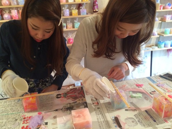 ゴールデンウィークは名古屋でキャンドル作り体験をして、楽しい思い出と可愛いキャンドルに癒されてください♡